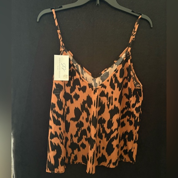 Leopard Print Cami Top - Picture 2 of 2